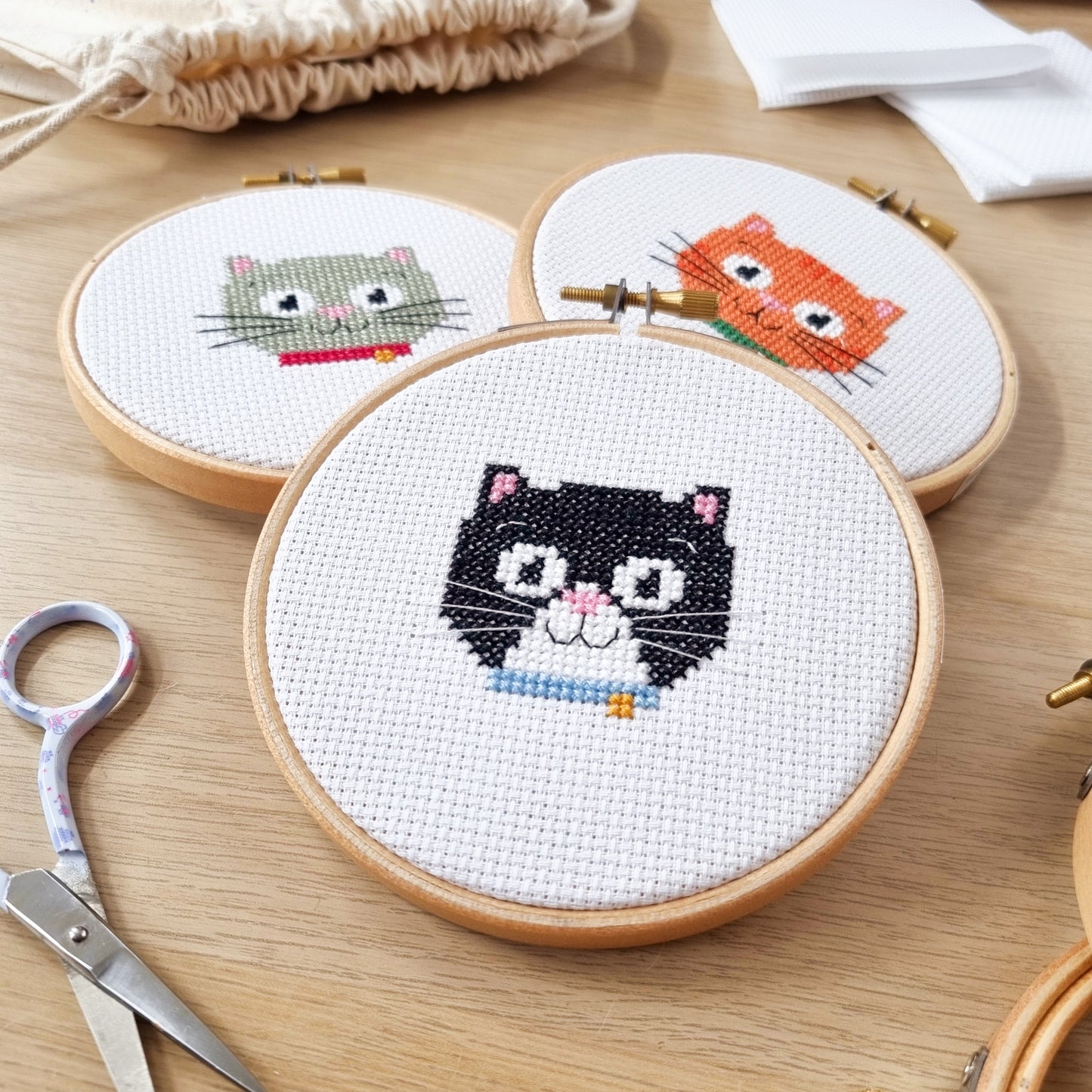 Felix The Cat 4" Cross Stitch Kit