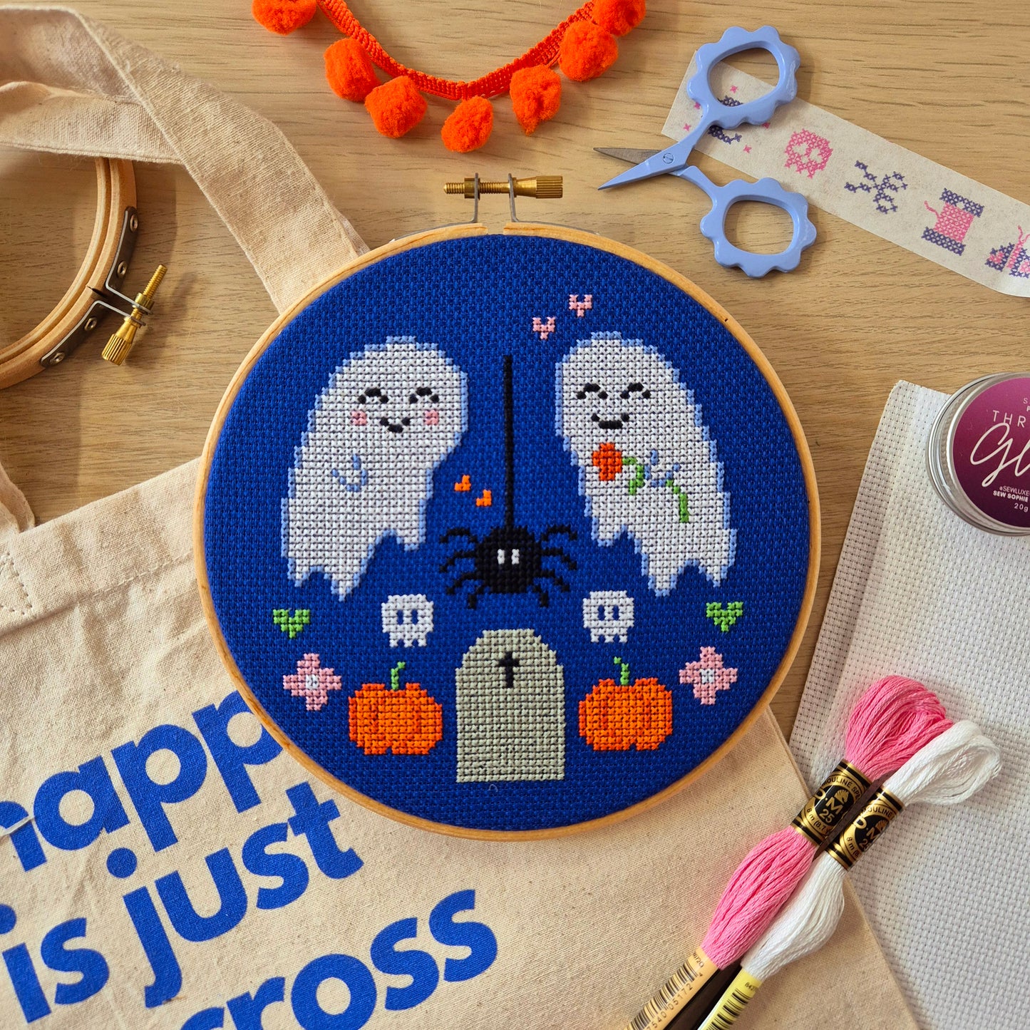 Eternal Love, Halloween 6" Cross Stitch Kit