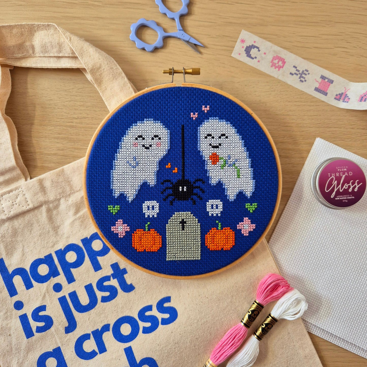 Eternal Love, Halloween 6" Cross Stitch Kit