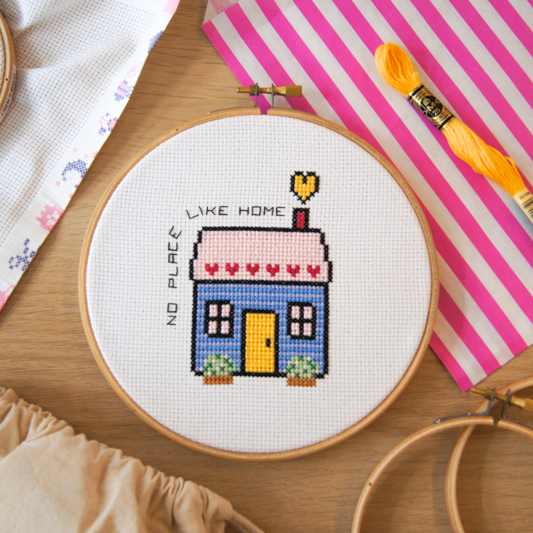 No Place Like Home 6" Cross Stitch Kit