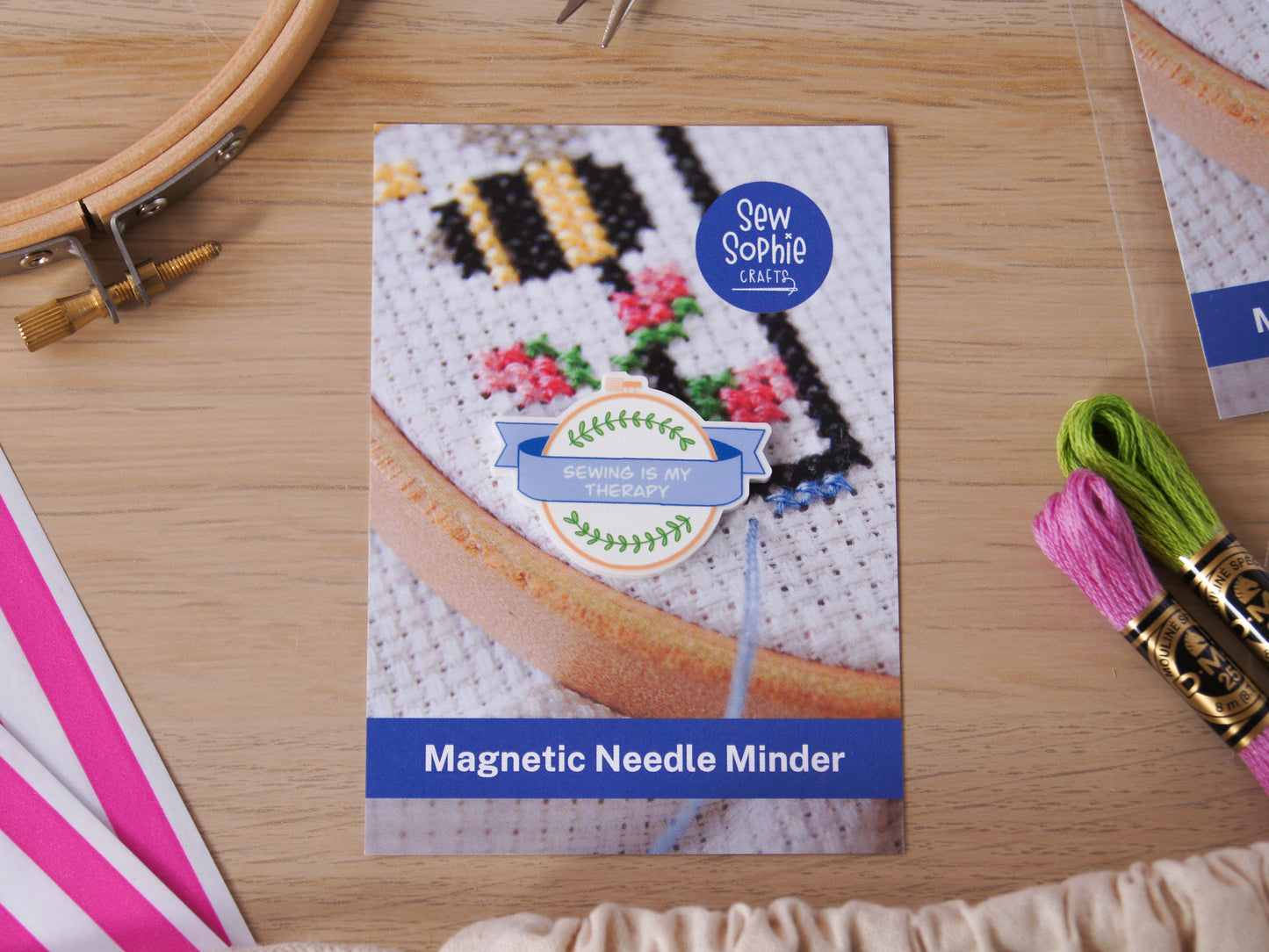 Sewing is my Therapy Magnetic Needle Minder